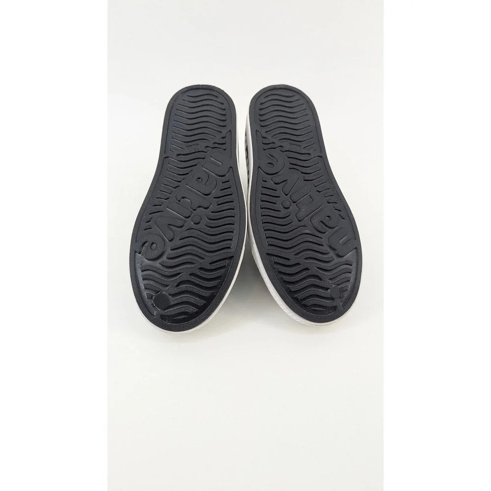 Native Shoes Jefferson Disney Mickey Mouse Black White Slip On Sneakers M3 W5